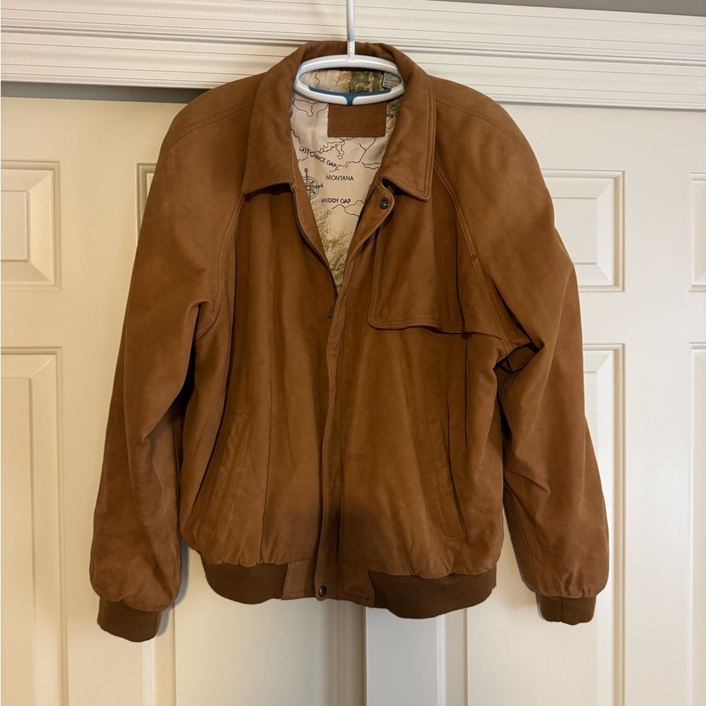 Marlboro Tan Bomber Jacket